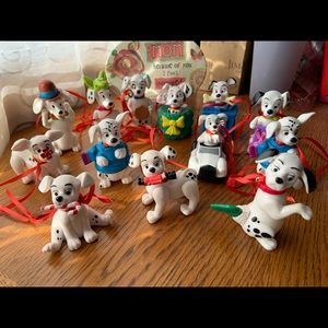 13 Disney 101 Dalmatians Christmas ornaments